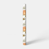 水彩かぼちゃと紅葉の紅葉 SAMSUNG GALAXYケース (左側面)