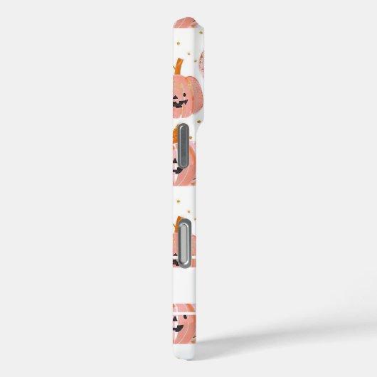 水彩かぼちゃの模様 Case-Mate iPhoneケース (裏面 / 右)