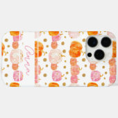 水彩かぼちゃの模様 Case-Mate iPhoneケース (裏面 (横))