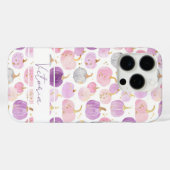 水彩かぼちゃの模様 Case-Mate iPhoneケース (裏面 (横))
