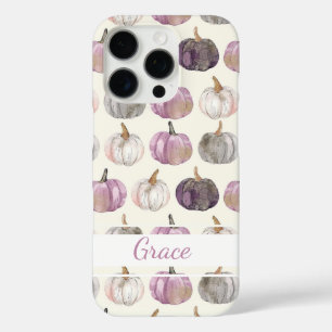 水彩かぼちゃの模様 iPhone 16 PROケース