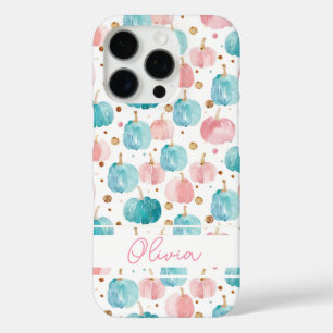 水彩かぼちゃの模様 iPhone 16 PROケース