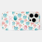 水彩かぼちゃの模様 Case-Mate iPhoneケース (裏面 (横))