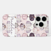 水彩かぼちゃの模様 Case-Mate iPhoneケース (裏面 (横))