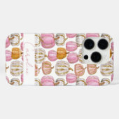 水彩かぼちゃの模様 Case-Mate iPhoneケース (裏面 (横))
