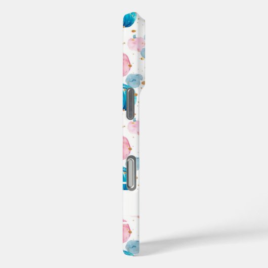 水彩かぼちゃの模様 Case-Mate iPhoneケース (裏面 / 右)