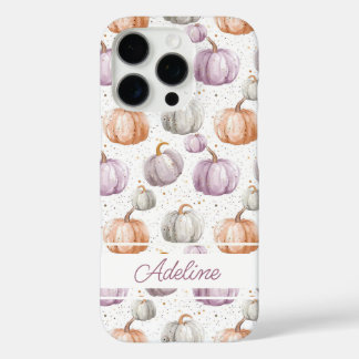 水彩かぼちゃの模様 iPhone 16 PROケース