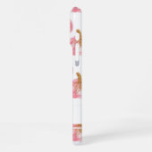 水彩かぼちゃの模様 iPhoneケース (左側面)