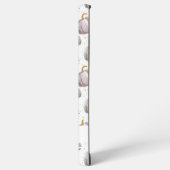 水彩かぼちゃの模様 SAMSUNG GALAXYケース (左側面)