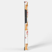 水彩かぼちゃの模様 SAMSUNG GALAXYケース (右側面)