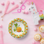 水彩かぼちゃの秋シーズン/感謝祭 ペーパーボウル (パーティー)