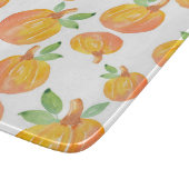 水彩かぼちゃ模様3 カッティングボード (角)