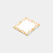 水彩かぼちゃ模様3 ポストイット (アングル)