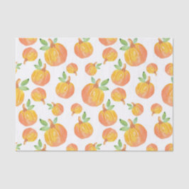 水彩かぼちゃ模様3 薄葉紙