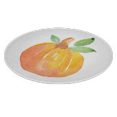 水彩かぼちゃ2 カッティングボード (角)