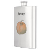 水彩かぼちゃ フラスク (左)