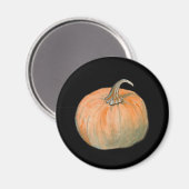 水彩かぼちゃ マグネット (正面/裏面)