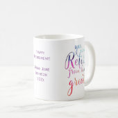 水彩から抜け出素晴らしせない コーヒーマグカップ (正面右)