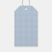 水彩かわいいウサギ、ピンクのハッピーイースター ギフトタグ (裏面)