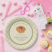 水彩かわいこちゃんパイ秋ベビーシャワー ペーパープレート (パーティー)