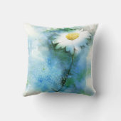 水彩かわいらしデイジー クッション (裏面)