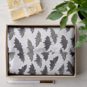 水彩こうもりハロウィーンティッシュペーパー 薄葉紙 (ギフト)