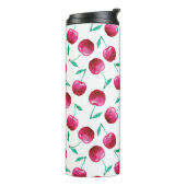 水彩さくらんぼパターン タンブラー (回転左)