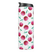 水彩さくらんぼパターン タンブラー (回転右)