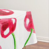 水彩さくらんぼパターン テーブルクロス (インサイチュ)