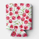 水彩さくらんぼパターン 缶クーラー (裏面)