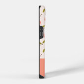 水彩さくらんぼパターン iPhoneケース (右側面)