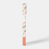 水彩さくらんぼパターン iPhoneケース (右側面)