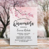 水彩さくらんぼブロッサムフローラキンセアニェラ15 招待状