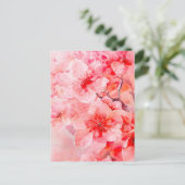 水彩さくらんぼブロッサムブリス シーズンポストカード (スタンド正面)