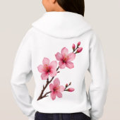 水彩さくらんぼ咲きピンク白 (裏面)