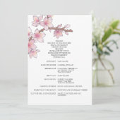 水彩さくらんぼ結婚ブロッサム プログラム (スタンド正面)