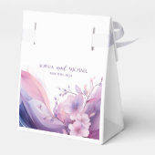 水彩さくらんぼ結婚花 フェイバーボックス (裏面サイド)