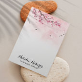 水彩さくらんぼ花のイヤリングネックレスディスプレイ