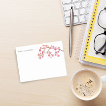 水彩さくらんぼ花咲く今日は…