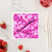 水彩さくらんぼ花模様 スタンダードカクテルナプキン (インサイチュ)