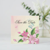 水彩さくらんぼ花蝶 セーブザデート (スタンド正面)