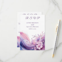 水彩さくらんぼ花 – RSVP-結婚s-