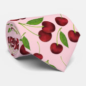 水彩さくらんぼ ネクタイ (ロール)
