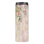 水彩つるの花バラ タンブラー (裏面)