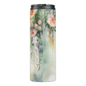 水彩つる植物(バラ) タンブラー (裏面)