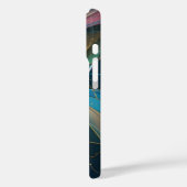 水彩で渦巻く – 穏やかなコズミック調和 Case-Mate iPhoneケース (裏面 / 左)