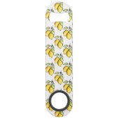 水彩とインクレモンのパターン スピード栓抜き (裏面)