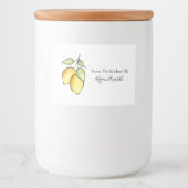 水彩とインクレモン フードラベル (正面)