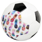 水彩とネブラパイナップルイラストレーション サッカーボール (3/4)