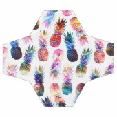 水彩とネブラパイナップルイラストレーション サッカーボール (フラット)